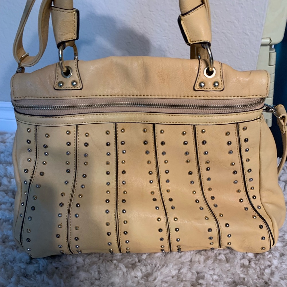 Light Camel Colored Hobo Bag